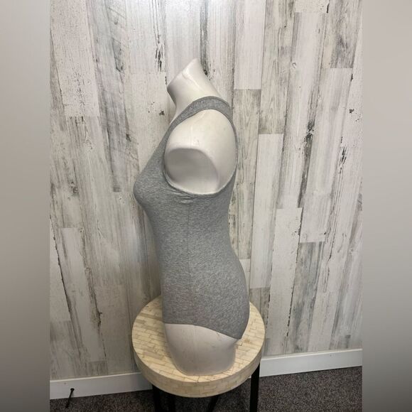 Active basic Gray bodysuit - Picture 2 of 5